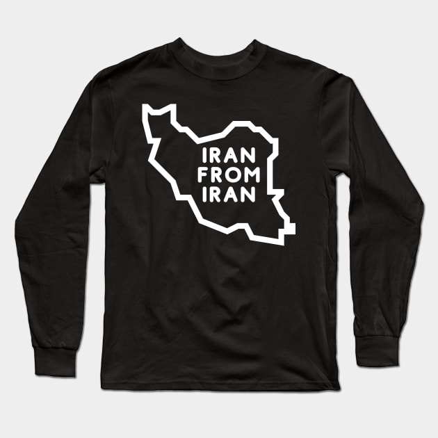 I Ran from Iran Long Sleeve T-Shirt by GMAT